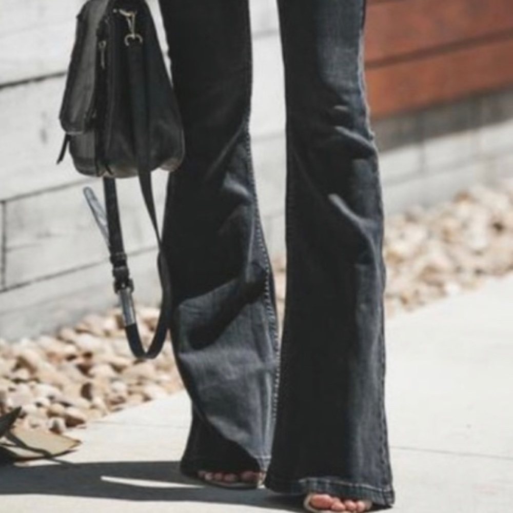 Vici Dolls Stevie Bell Bottom Denim pants